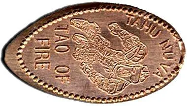 Pressed Penny - Tahu Nuva 'TAO OF FIRE' Pattern