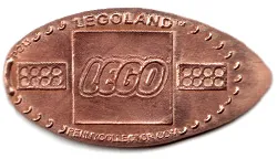 Pressed Penny - Lego Logo and Two 2 x 4 Bricks Pattern (1st Edition Book)