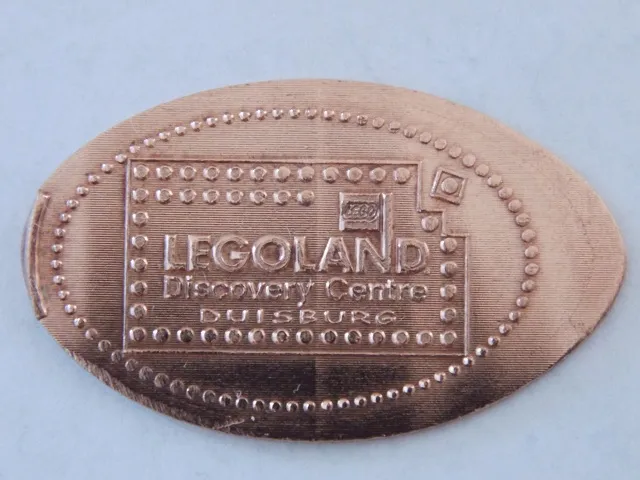 Pressed Euro Five Cent Piece - LEGOLAND Discovery Centre Duisburg Pattern