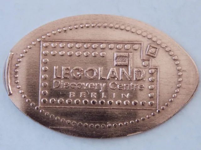 Pressed Euro Five Cent Piece - LEGOLAND Discovery Centre Berlin Pattern
