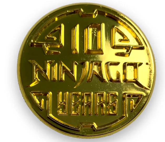 Coin, Souvenir - LEGOLAND NINJAGO 10 Years Pattern