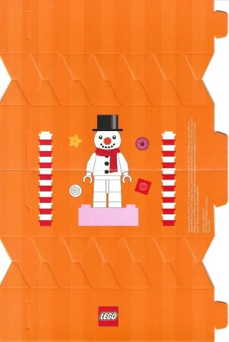 Christmas Cracker, Cardboard - Snowman
