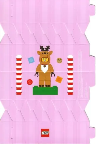 Christmas Cracker, Cardboard - Reindeer Costume