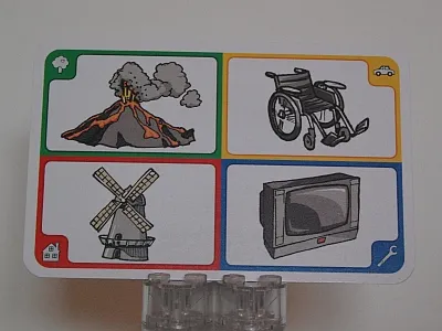 Creationary Game Card 03 Volcano