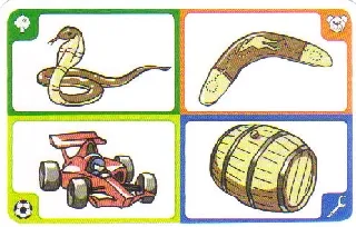 Creationary Game Card 100 Cobra