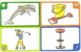 Creationary Game Card 101 Dolphin