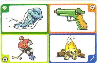 Creationary Game Card 105 Jelly Fish