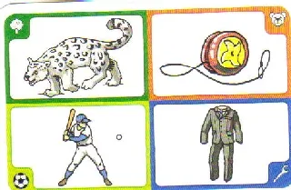 Creationary Game Card 116 Snow Leopard