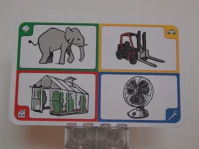 Creationary Game Card 17 Elephant