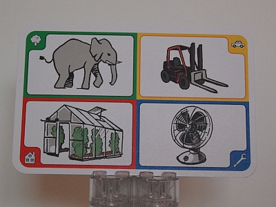 Creationary Game Card 17 Elephant