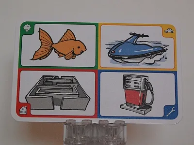 Creationary Game Card 22 Fish