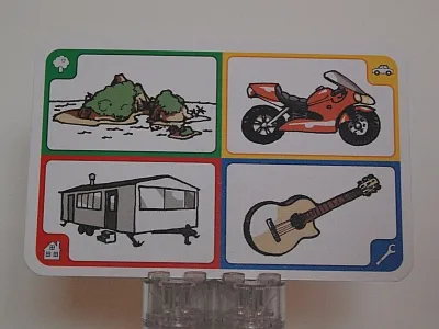 Creationary Game Card 25 Island