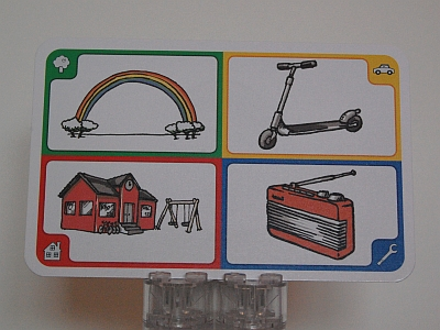 Creationary Game Card 34 Rainbow