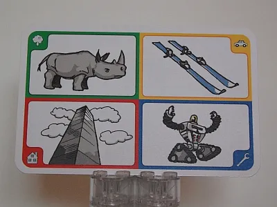 Creationary Game Card 35 Rhinoceros