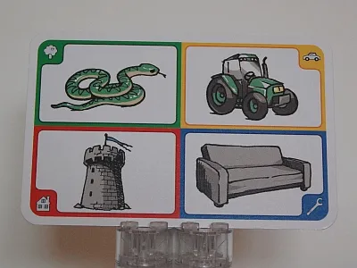 Creationary Game Card 39 Snake