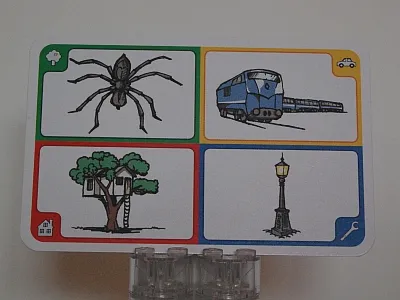 Creationary Game Card 40 Spider