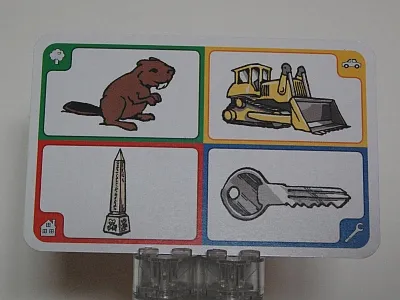 Creationary Game Card 43 Beaver