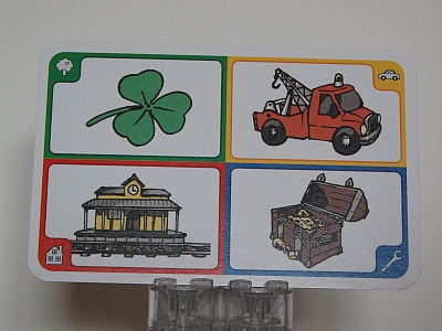 Creationary Game Card 44 Clover