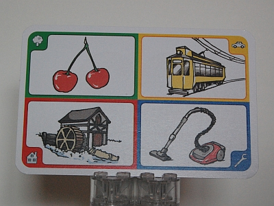 Creationary Game Card 45 Cherries