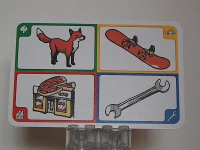 Creationary Game Card 53 Fox