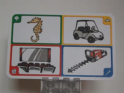 Creationary Game Card 56 Seahorse