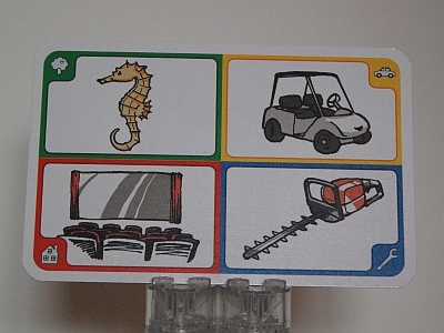 Creationary Game Card 56 Seahorse