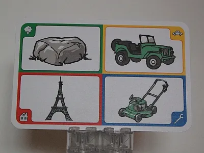 Creationary Game Card 57 Stone