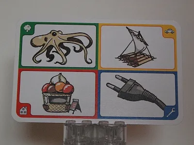 Creationary Game Card 65 Octopus