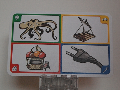 Creationary Game Card 65 Octopus