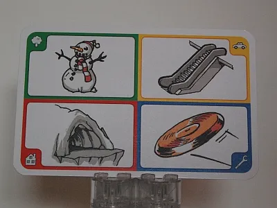 Creationary Game Card 67 Snowman