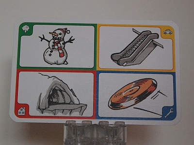 Creationary Game Card 67 Snowman