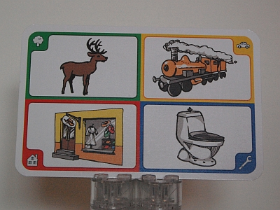 Creationary Game Card 73 Reindeer