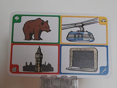 Creationary Game Card 84 Bear