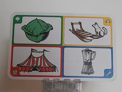 Creationary Game Card 85 Cabbage