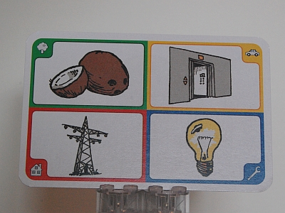 Creationary Game Card 86 Coconut