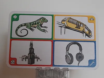 Creationary Game Card 87 Iguana