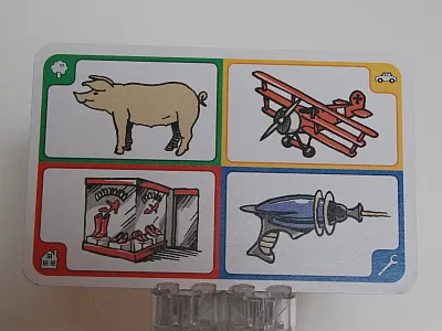 Creationary Game Card 92 Pig