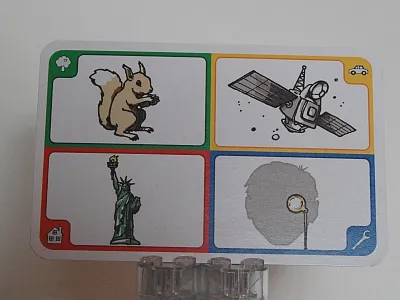 Creationary Game Card 93 Squirrel