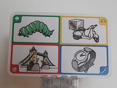 Creationary Game Card 94 Caterpillar