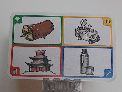 Creationary Game Card 95 Log