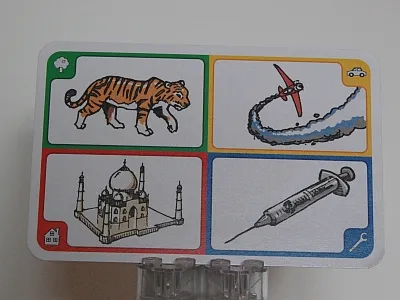 Creationary Game Card 96 Tiger