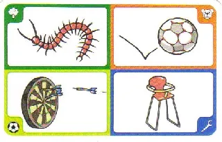 Creationary Game Card 98 Centipede