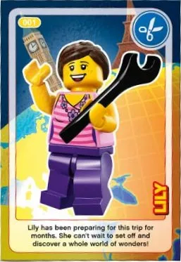 Create the World Trading Card #001 Lily