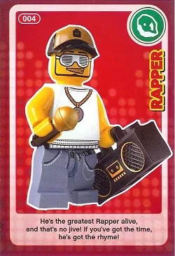 Create the World Trading Card #004 Rapper