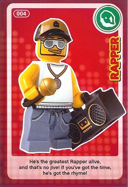 Create the World Trading Card #004 Rapper