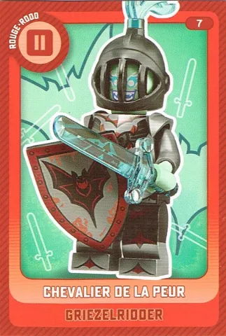 Create the World Trading Card #   7 Chevalier de la Peur / Griezelridder (Belgian)
