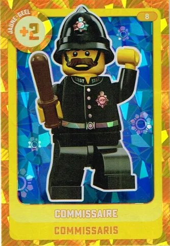 Create the World Trading Card #   8 Commissaire / Commissaris (Belgian)