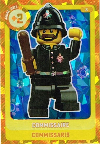 Create the World Trading Card #   8 Commissaire / Commissaris (Belgian)