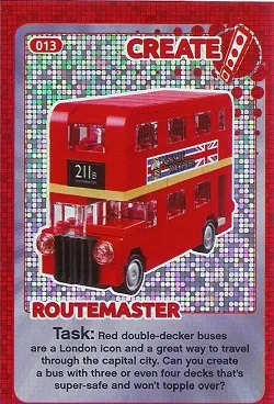 Create the World Trading Card #013 Create: Routemaster