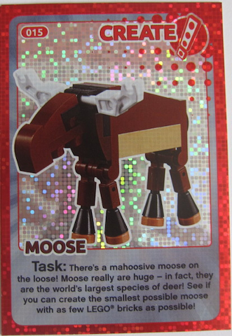 Create the World Trading Card #015 Create: Moose